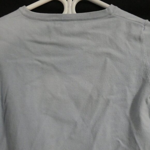 MEXX - Women | medium | Light Blue Button-Up V-Neck Cardigan - Picture 10 of 16